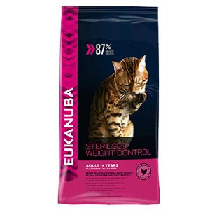 Croquettes Eukanuba Adult Sterilised Weight Control Pour Chat Comparatif Croquettes Fr